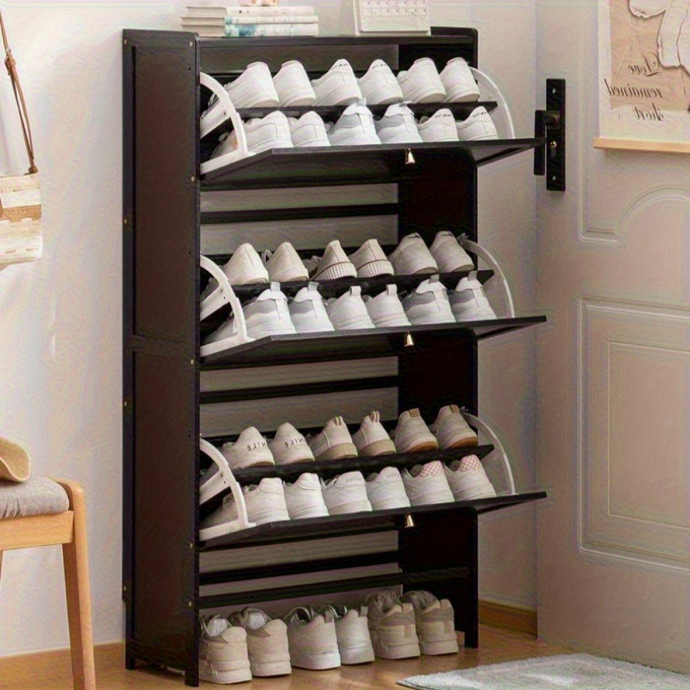 Metal Hemnes Shoe Organizer Slim Tall Shoe Cupboard Ikea HEMNES