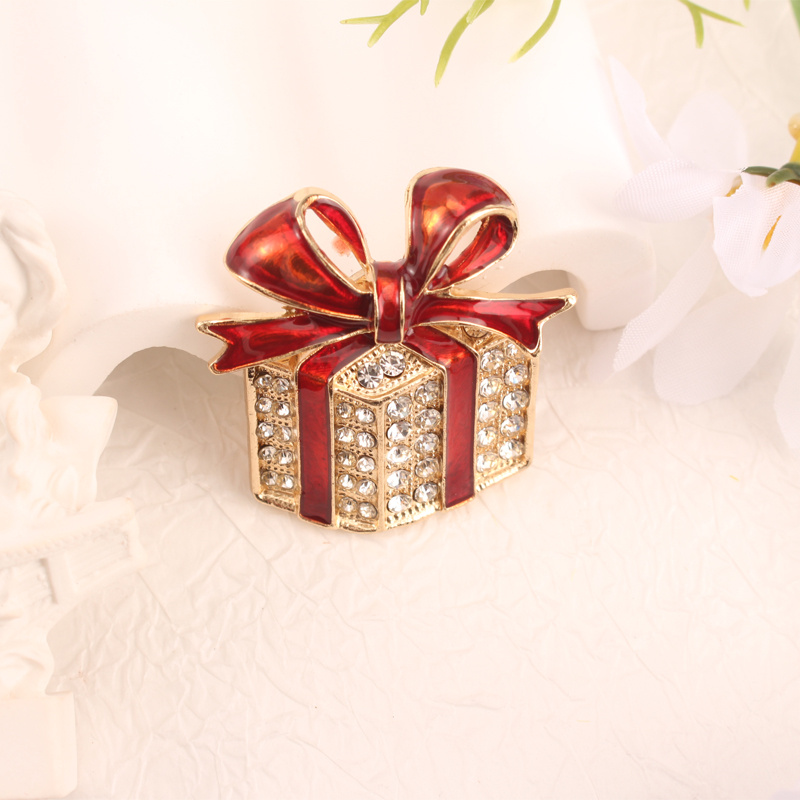 Image of 1pc Exquisite Gift Enamel Jewelry Women's Brooch And Pin Clothing Decoration Sweater Coat Dress Backpack Additions Women's Gift Women's Jewelry Festival Gift