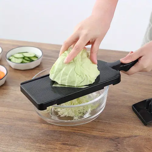 1pc stainless steel vegetable chopper manual salad slicer and grater durable kitchen gadget for cabbage fruits ideal for christmas fathers day mothers day