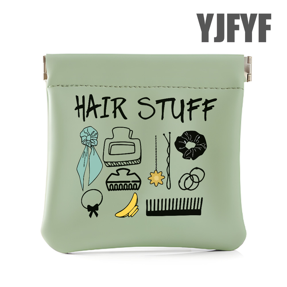 Image of 1 Portable Makeup Organizer Bag, Used As A Pouch, Wallet, Storage Bag, Handbag, Holds Earphones, Data Cables, , Made Of, Fashionable Automatic Closure, Open And In Automatically