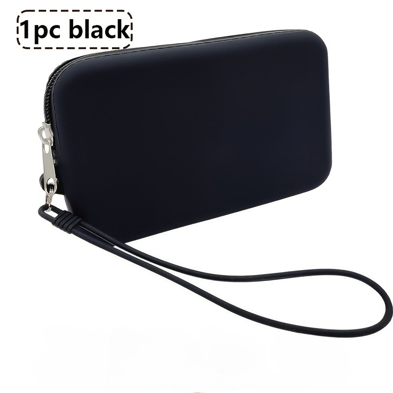 TEMU Multi-functional Silicone Cosmetic Storage Bag - Makeup Bag