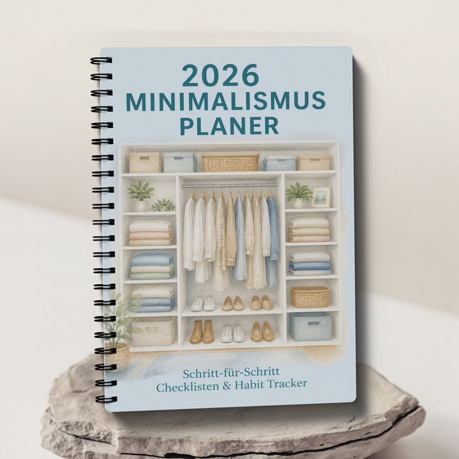 [german Edition] 2026 Declutter Planner Decluttering Scheduler, Easily Organize Your , Storage Daily Routine Checklist Chores Gift For Mother