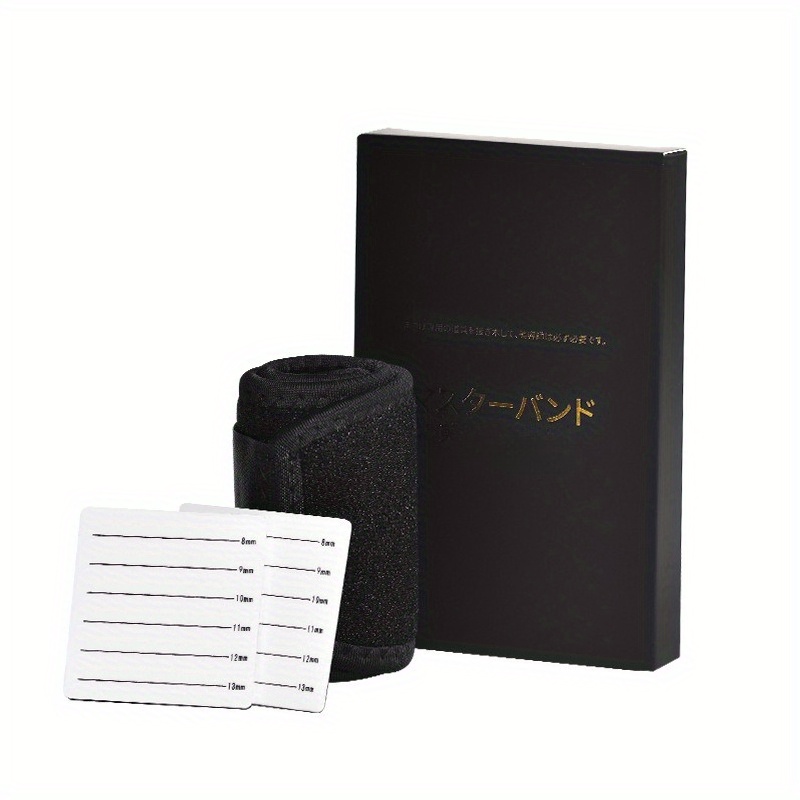 E-shop 3-teiliges/Set Damen Wimpernverlängerung Palette Wimpern Hand Palette Halter Beauty Zubehör Master Wimpern Handgelenkband, Klettband