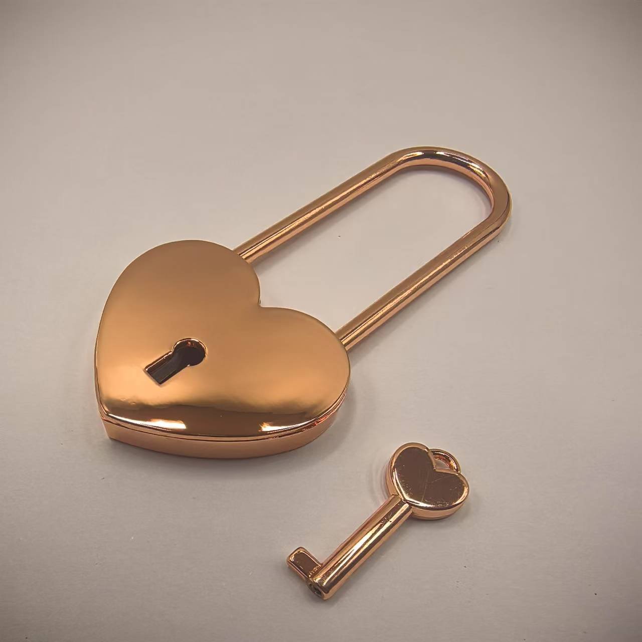Personalized Laser-Engraved Heart-Shaped Lock