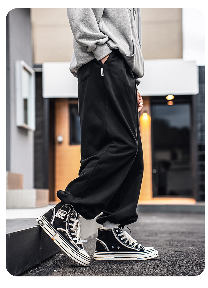 Men'S New Versatile Classic High-Top Trendy Youth Canvas Shoes for Outdoor Casual Wear.
