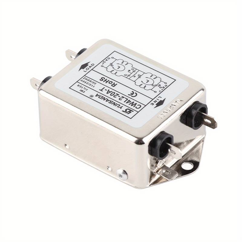 Emf Filter Powerline Noise Filter AC Power Line Noise Filter - 115/250V ...