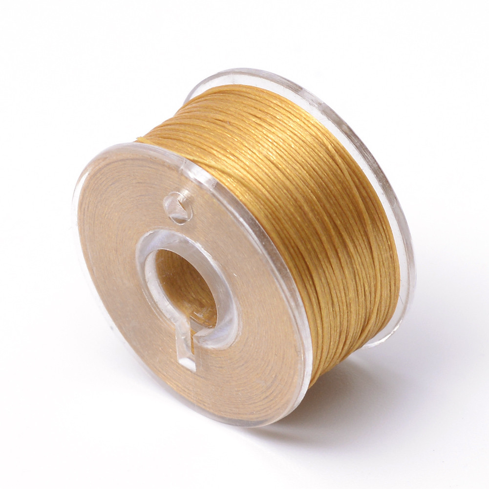 TEMU 1 rouleau de fils de en nylon à revêtement spécial pour perles de rocailles, Pérou, 0,1 mm, 50 yards/rouleau, fournitures de pour la fabrication