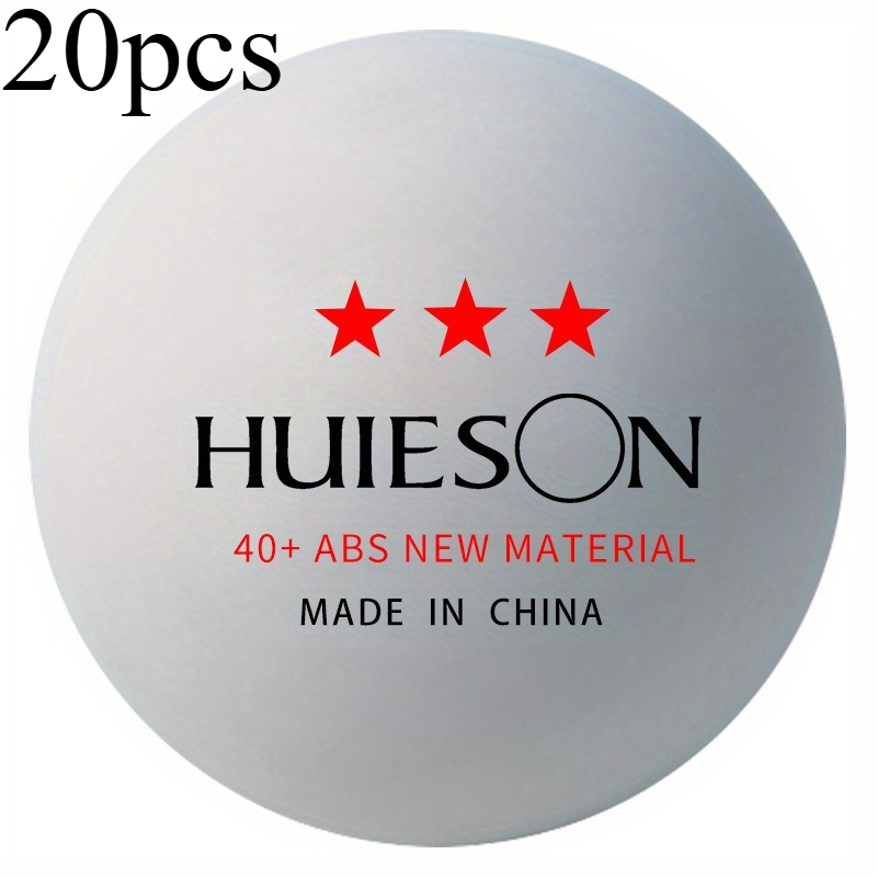 20pcs High Elastic Table Tennis Equipment For Professional Competition Training