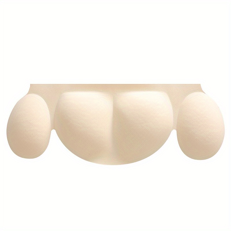 Unisex Peach-shaped Lifter Pad For Jeans - -one Hip Enhancer And Seat Cushion, Hand Washable