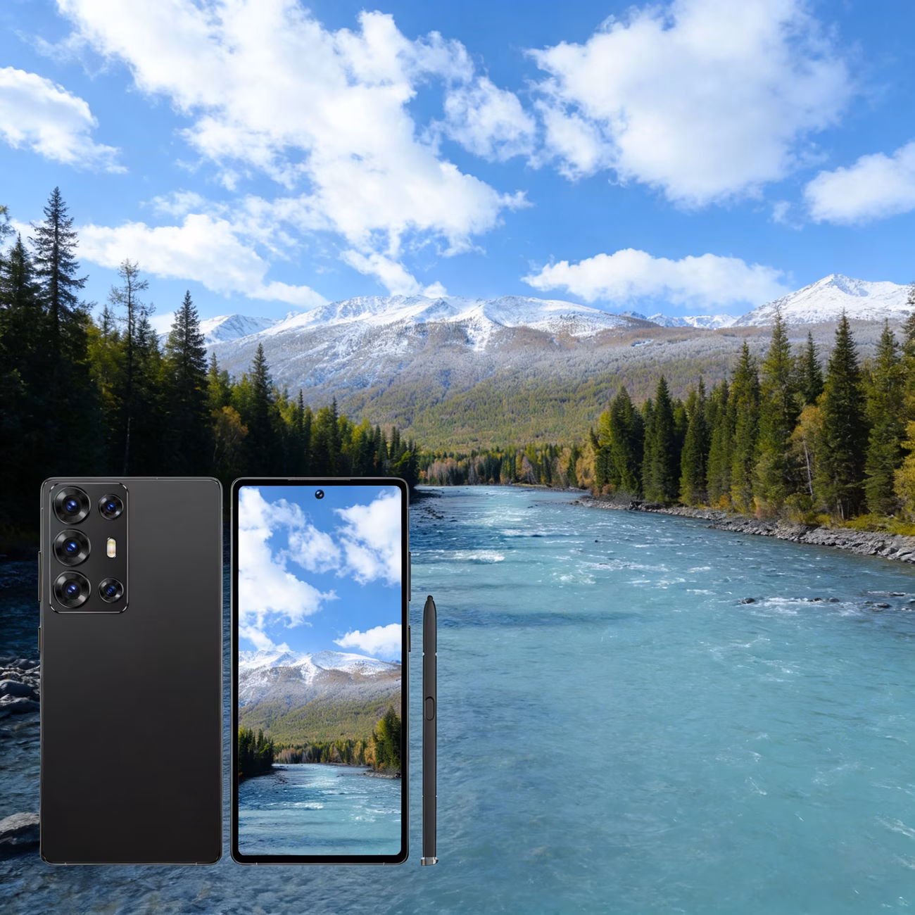 large screen smartphone 4gb 64gb storage high definition full screen lightweight and easy to carry recognition unlock precise gps navigation built for convenient operation in multiple colors Product details 2