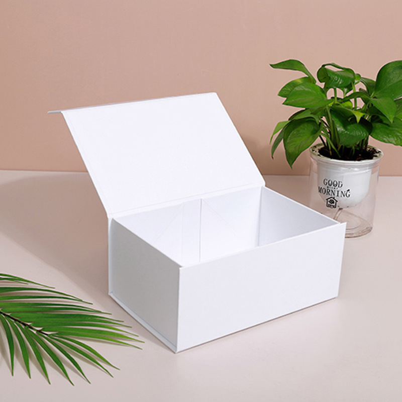 Custom Wedding Birthday Christmas Gift Box, Magnetic Flip-Top