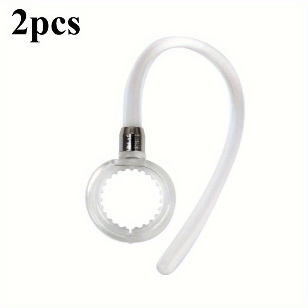 TEMU 2pcs/1set 360 ° Rotating Ear Hook Wireless Headphone Hook - Stable Fit, Comfortable Design, Suitable For , Wireless Headphone Hook