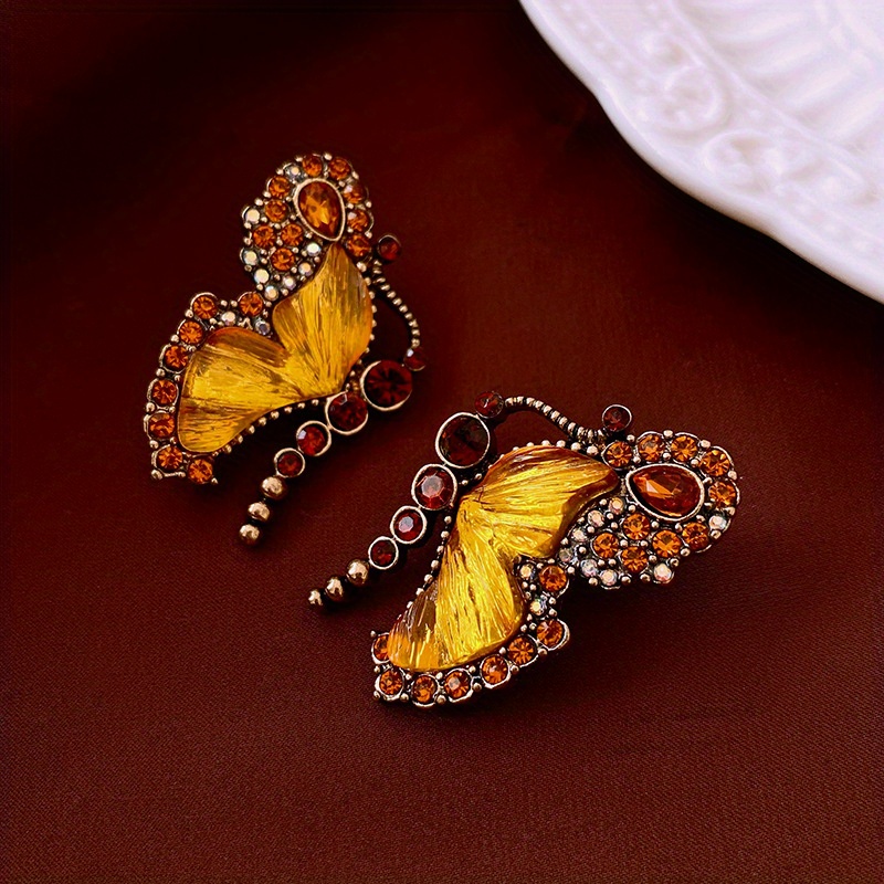 TEMU Sweater Chain, Retro, Light Luxury And High-end Earrings For Women