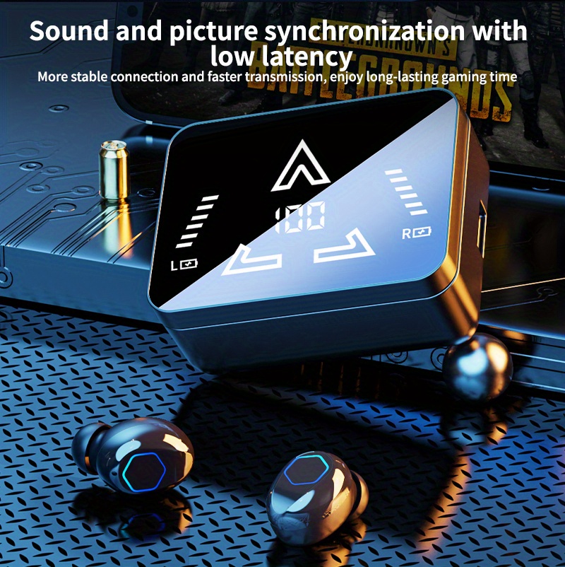 144 Languages Wireless Translation Earbuds, 36-Hour Battery Life, Instant Translation Headphones for Travel, Business & Work with Noise-Canceling Microphone and LED Display, Stereo Sound, Perfect Christmas Gift For Couples