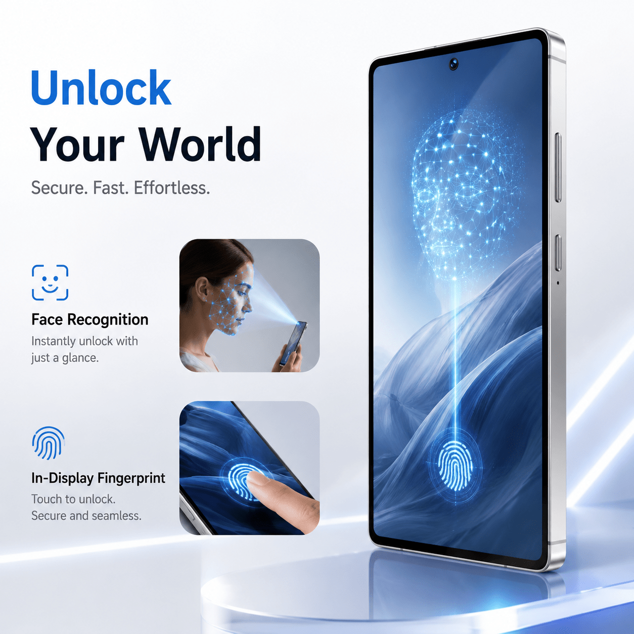 6 8 inch hd touchscreen unlocked   4gb 64gb expandable memory   support face unlock complete bundle senior   travel Product details 4