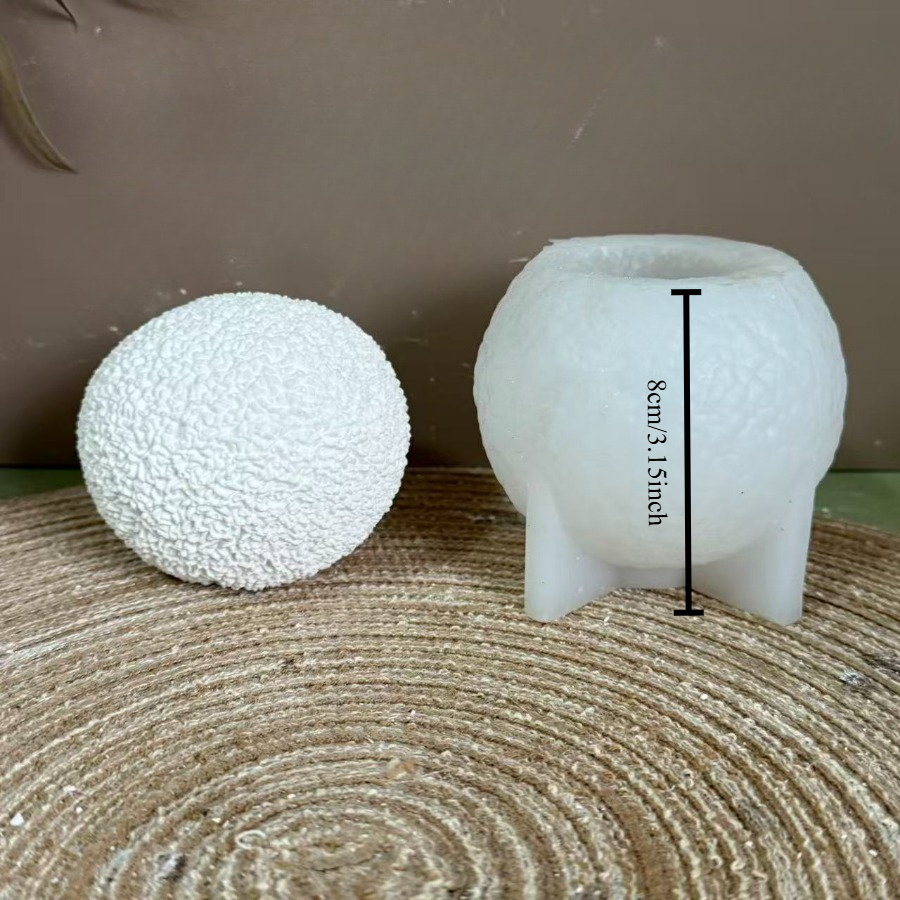 3 Flower Silicone Plaster Molds | Candle Making Molds For Home And Garden Decoration
