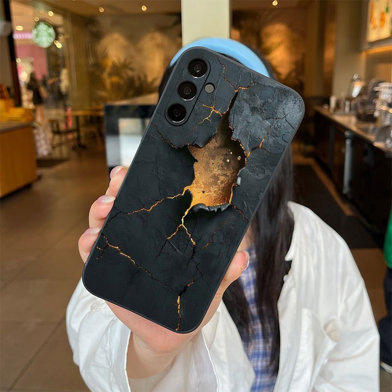 TEMU Mf Artistic Sense Pattern Phone Case For S10 S20 S21 S22 S23 S24 Note10  20fe Lite Ultra A73 A72 A71 A53 A52s A51 A50s A42 A34 A33 A32 A31 A30s