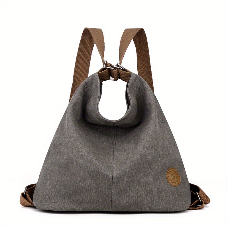 Image of 2025 New Tote Bag Shoulder Bag Women' Trendy Versatile Korean Style Large Capacity Backpack Handbag Canvas Bag