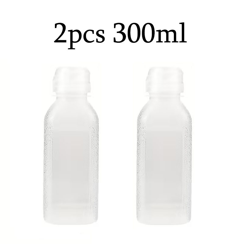 TEMU Lot de 2 bouteilles à condiments à presser 300 ml/10,15 oz, - et -fuites, portables et faciles à transporter, bouteilles à huile à presser, pour