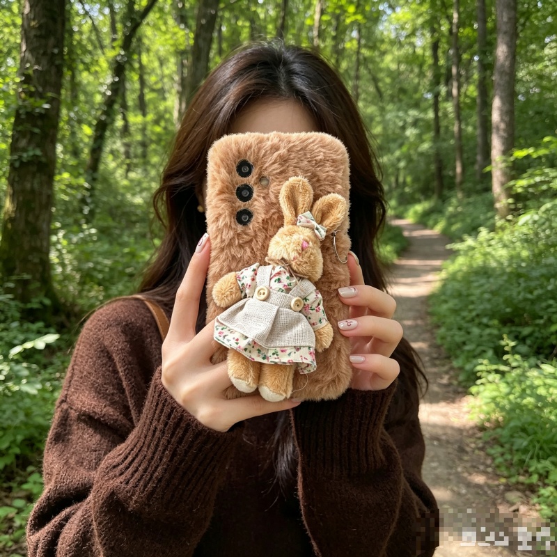 TEMU Phone Case: Phone Case Is Suitable For Protective Case For Galaxy A54 A26 A55 A36 A06 A23 A70s A14plus A8s A12pro For Warm Autumn Furry