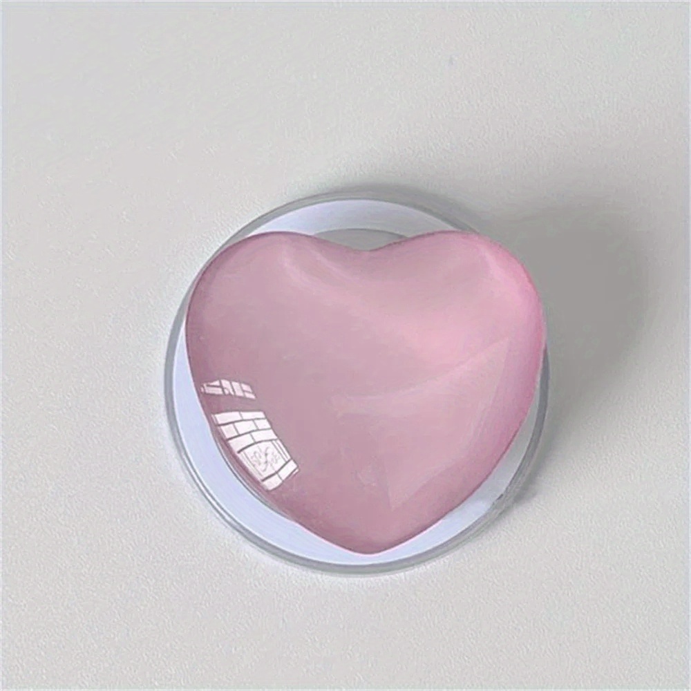 Korean 3D Love Gemstone Cute Magnetic Suction Bracket Cartoon Suitable for MagSafe Magnetic Suction Bracket Apple Cat Dog Bear Pattern High Yan Value Simple Trend Female Fashion Bracket Bracket