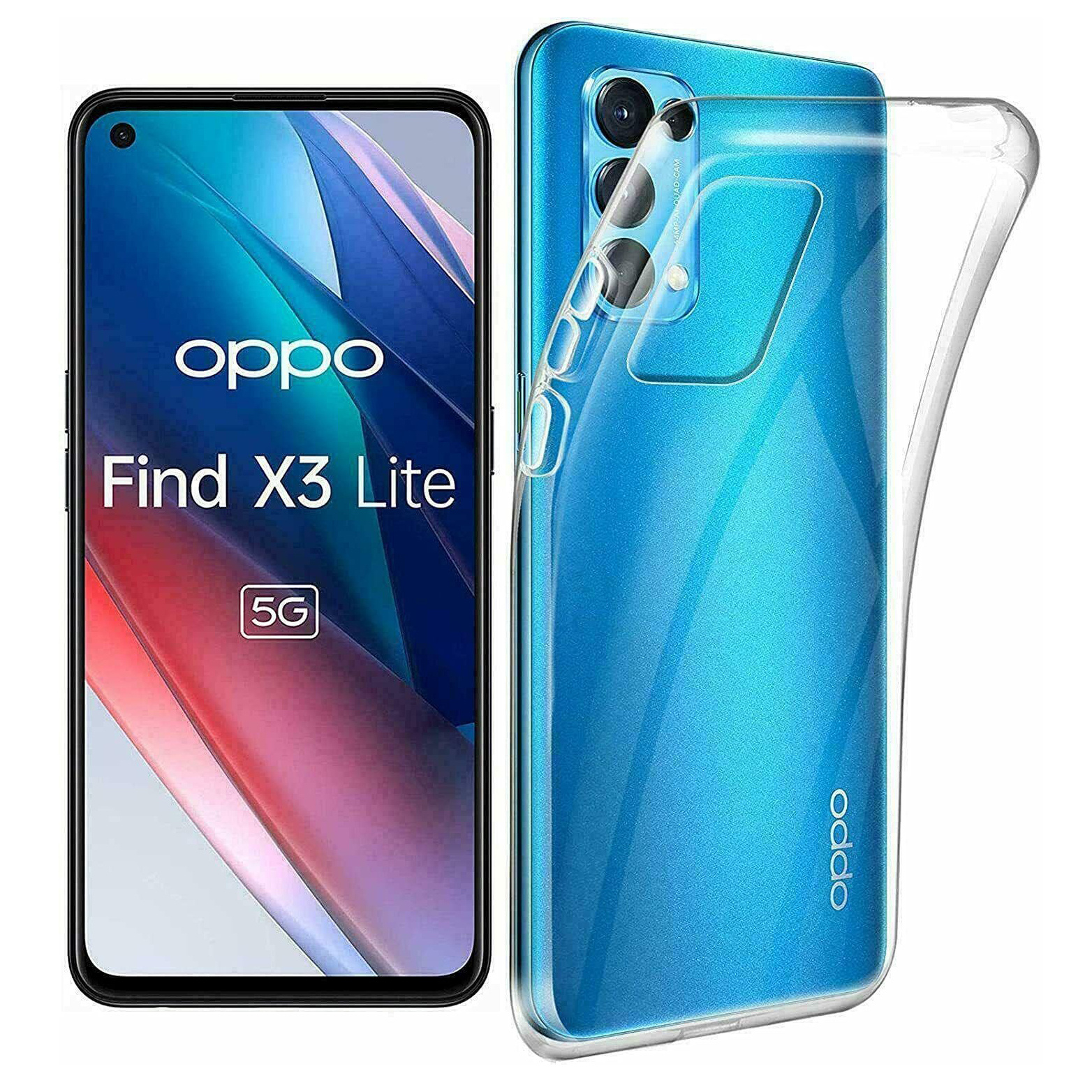TEMU Phone Case: For Oppo Find X3 Lite Case, Transparent Soft Tpu, Anti-scratch Shockproof, Bumper Clear Protective Phone Case Cover