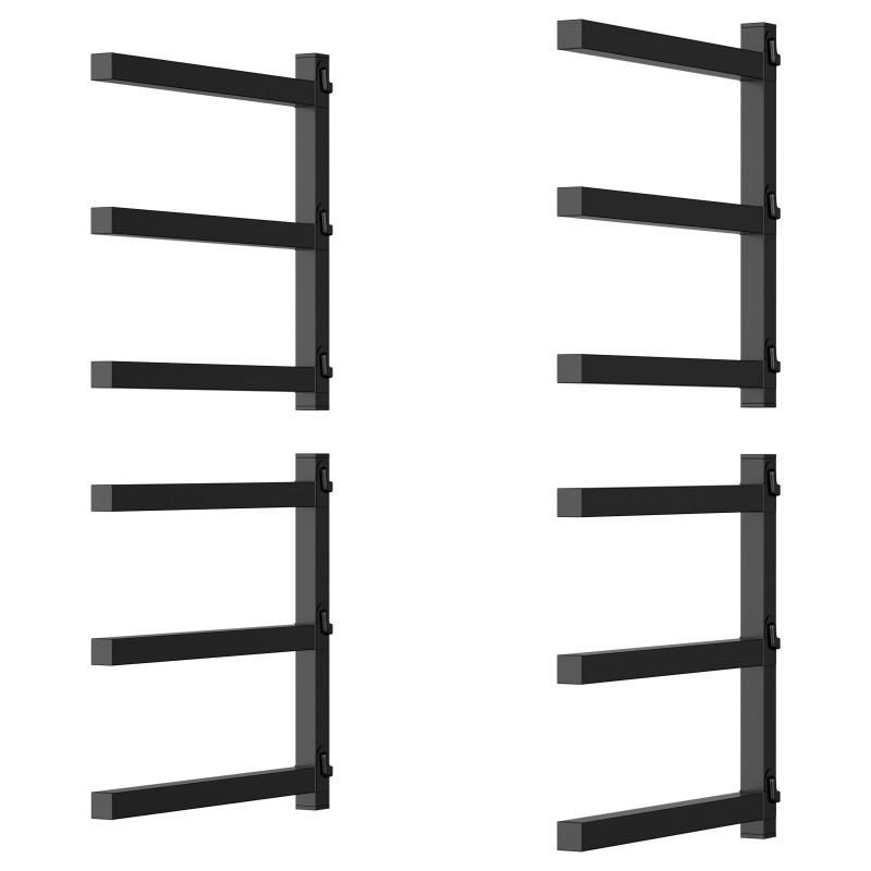 TEMU Heavy Duty 4 Mounted Lumber Rack, Overhead Wood Storage Shelving, Space-saving Garage & Workshop Organizer With, For Indoor/ Outdoor Use, Ideal