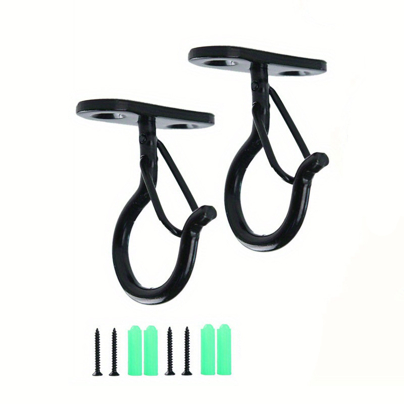 Image of Screw Fixed Hooks For Indoors Outdoors Hanging Plants Party Wind Chimes Heavy Duty Hanger Ceiling Hooks Christmas Holiday Decorations