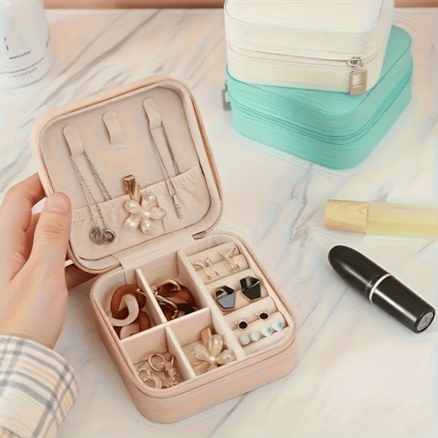 18pcs Small Jewelry Box Women S Mini Jewelry Travel Case