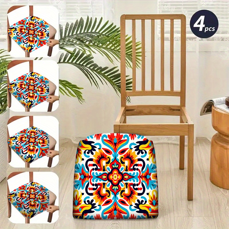Seat Cover Padded Seat Cushions For Dining Chairs Seat Cushion
