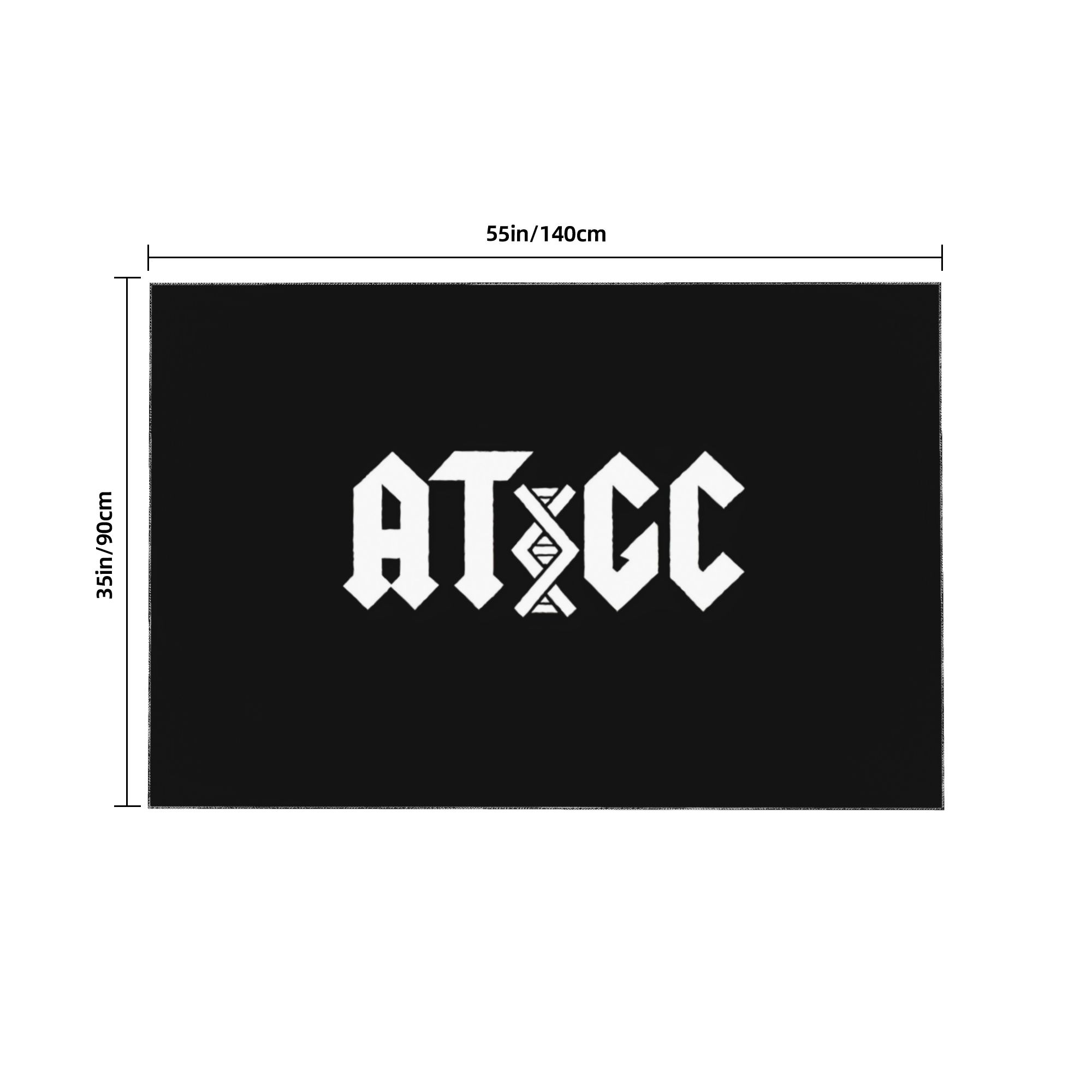 TEMU Acdc Dna Table Cover, A Decorative Piece For Spring And Summer, Perfect For Home, Kitchen, Restaurant, Parties, Festivals, And As A Thanksgiving