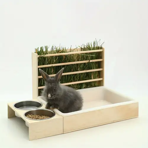 Small Pet Grooming Kit 15 Piece Rabbit Starter Kit - Litter Box, Toys ...