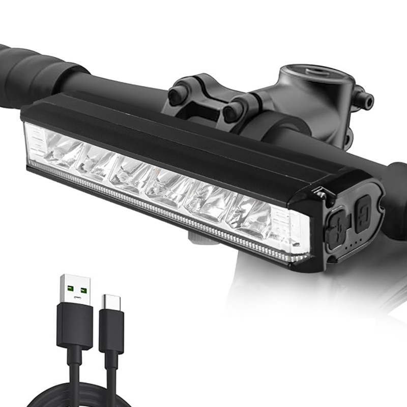 TEMU 1400 Lumen Extremely Bright Led Bicycle Light, Usb Rechargeable Bike Headlamp, Cycling Headlight, Daytime Visibility Light, Mountain Bike Off-road Riding