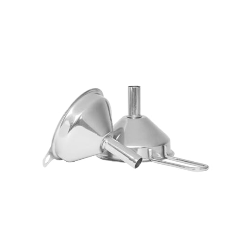 metal   funnel et of 2 mini 4 funnel tnle  