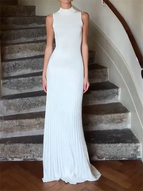 womens mock neck tank dress summer sleeveless open back solid color long flowy dress | Check Out Today's Deals Now | Temu womens mock neck tank dress summer sleeveless open back solid color long flowy dress | Check Out Today's Deals Now | Temu
