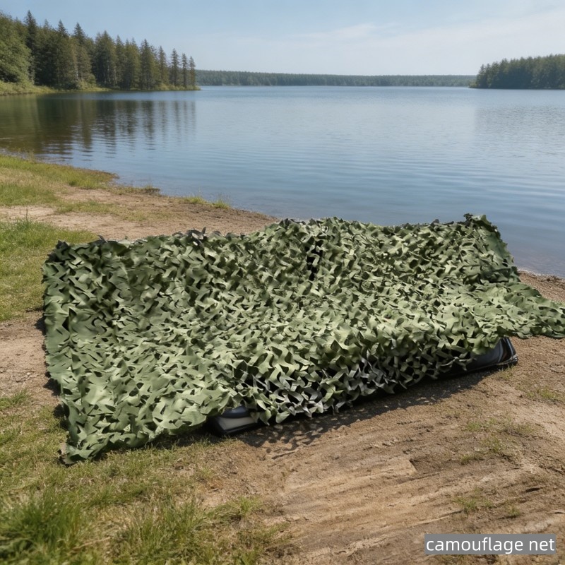 1pc filet de camouflage anti-infrarouge haute   cs  