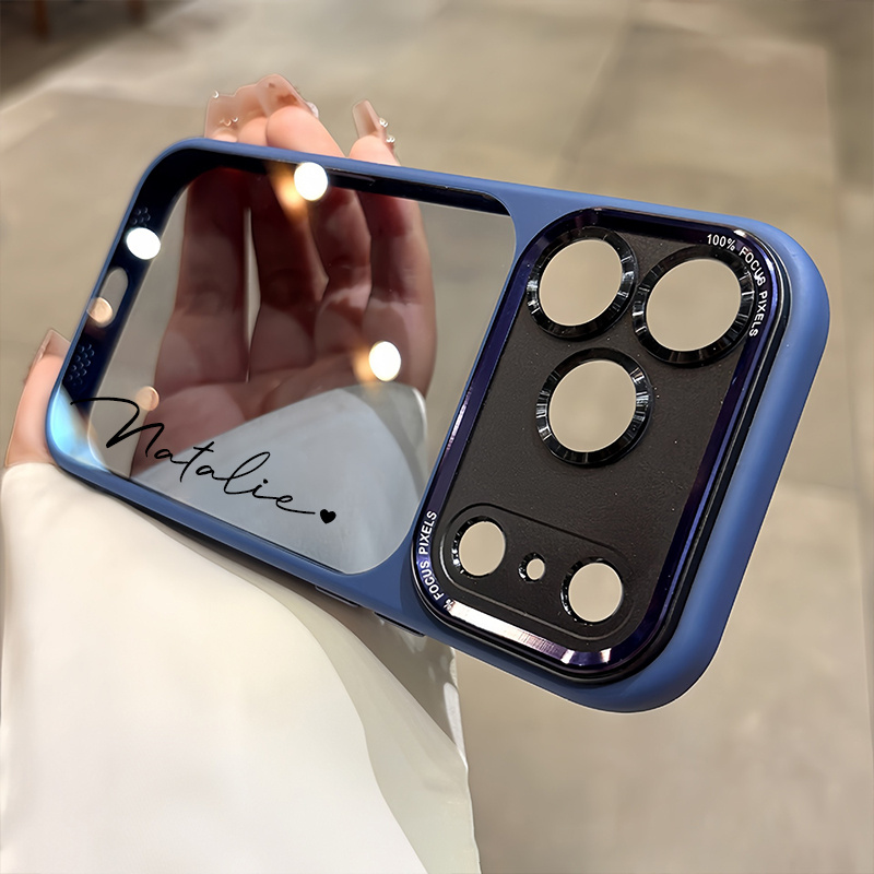 TEMU Phone Case: Diy Custom Name Self- Text New Phone Case, Suitable For Iphone 17 Pro Max/17 Pro/16 Pro Max/16 Pro