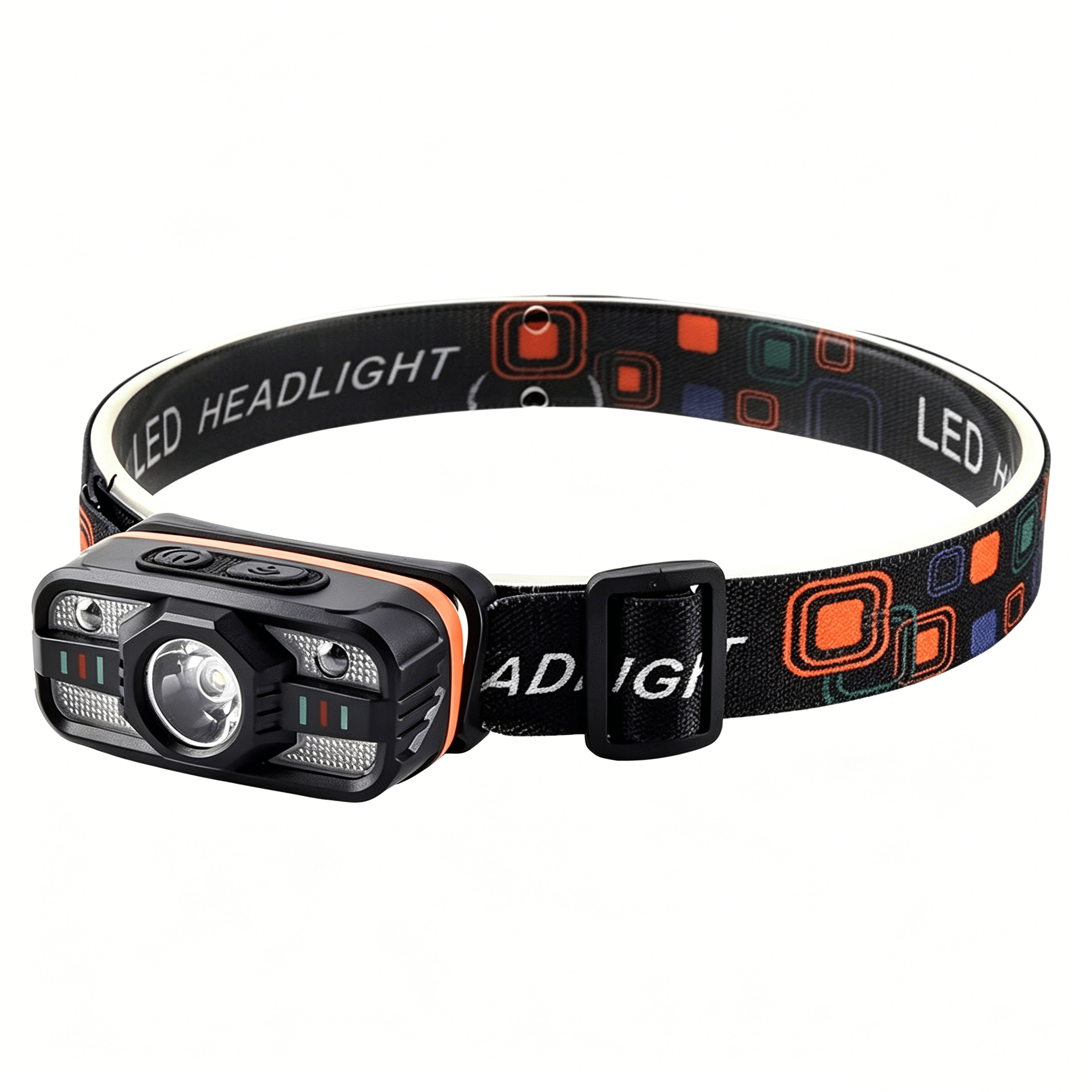 TEMU 1/2pcs Lampe Frontale LED Intelligente à Détecteur de Mouvement, Projecteur COB, avec Angle de Faisceau Réglable et Chargement USB - pour la