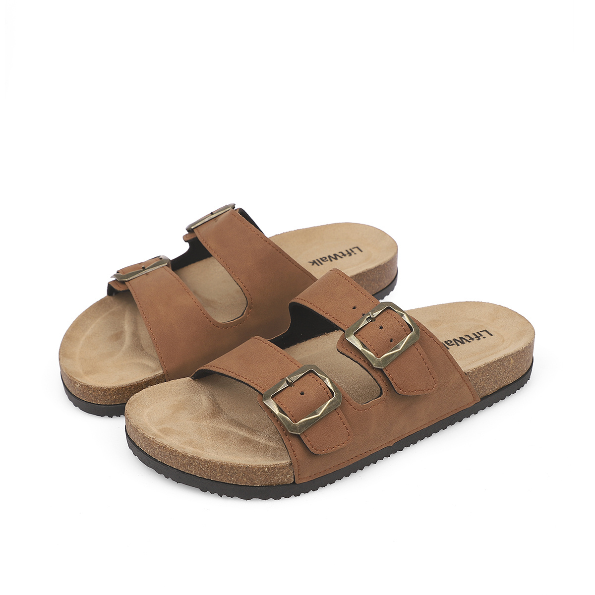 TEMU Pantuflas para hombre, zapatos de blanda antideslizantes, modernos y cómodos, pantuflas casuales para exteriores, pantuflas de superficie de