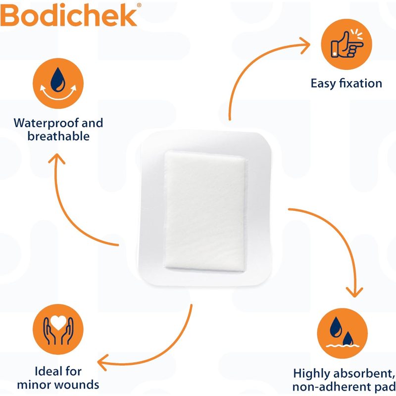 Bodichek Transparent Film Island Dressing 7x 5 Size 50 Pack - Image 3