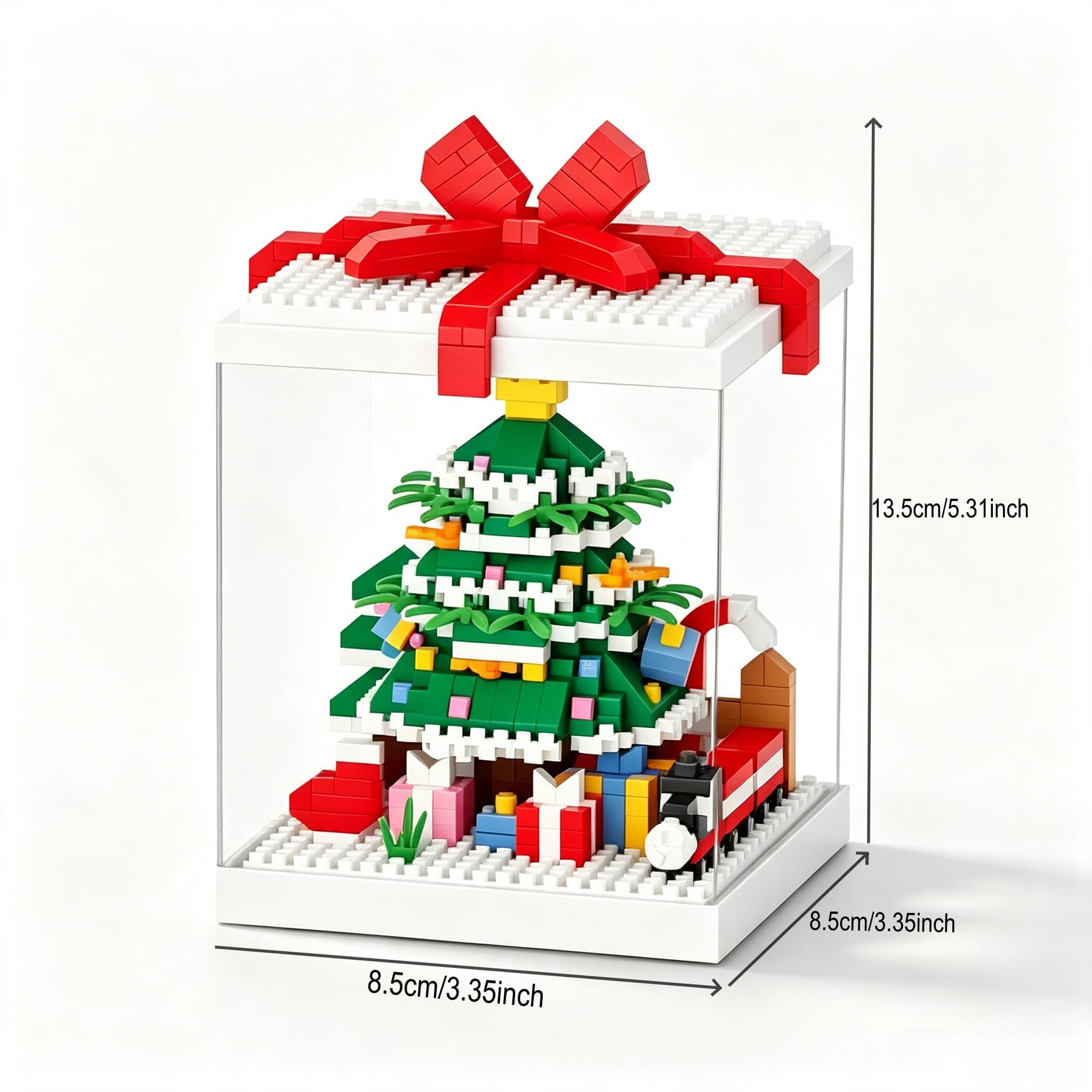 Christmas Mini Building Blocks Assembly Micro Bricks
