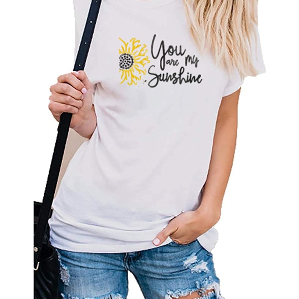 You Are My Sunshine Craft Template with Sunflower Design