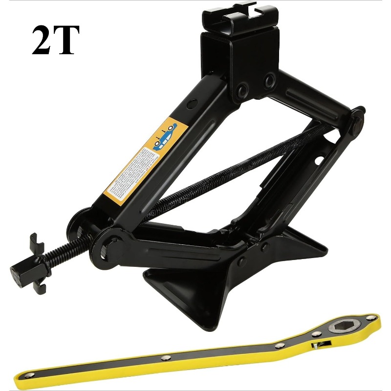 TEMU de voiture pour kit de de 1/1.5/, kit de changement de pneu à levage rapide (comprend une clé à de main-d'œuvre et un de levage), de pneu de