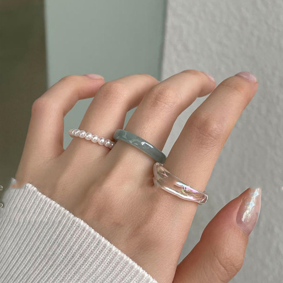 Alec Ring Set for Women - Retro Index Finger Fashionable Unique Ring
