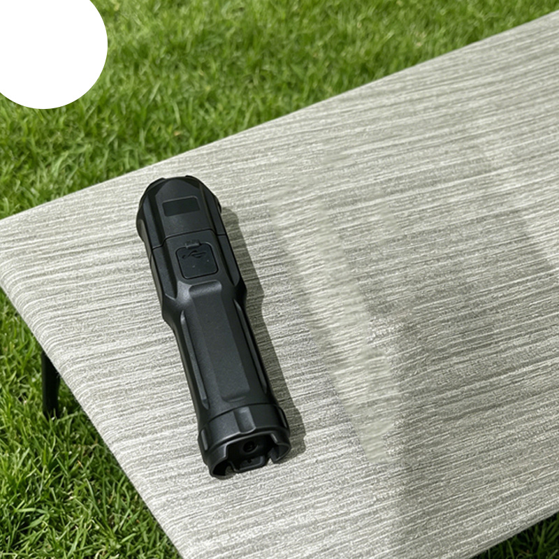 TEMU 1pc Usb-rechargeable Flashilights, Work Lights With 3 , Portable, With Adjustable Focus, Men's Holiday Gifts, Suitable For Hiking.camping,