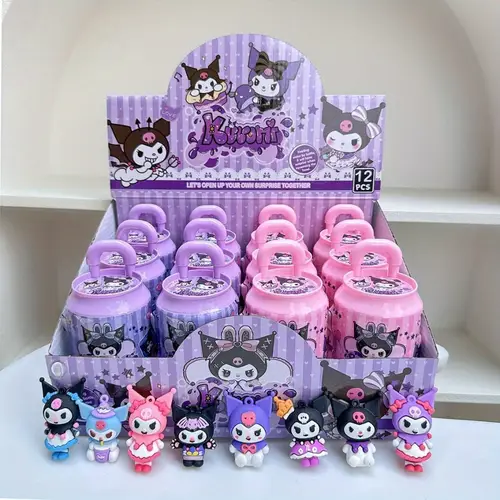 cross border creative cans suitcases trendy toy shapes keychains desktop figurines blind boxes small gifts