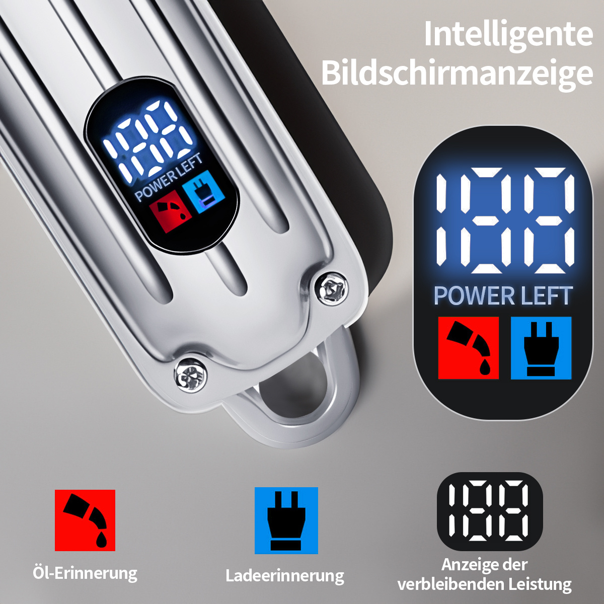 2 en 1 Professionnel Tondeuses à Cheveux pour Hommes, Tondeuse à Poils de Corps Multifonctionnelle pour l'Épilation & Combo de Tondeuse à Poils à Zéro Gap avec Lame en T, Ensemble de Tondeuses à Cheveux sans Fil avec Affichage LED, Cadeau de Vacances Cadeau de la Fête des Pères