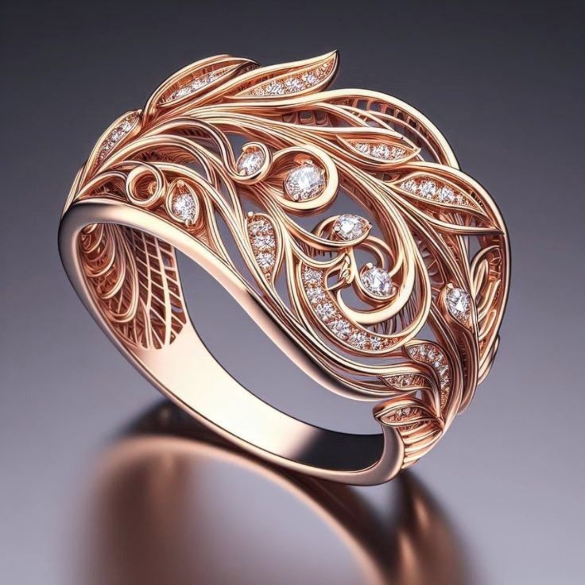 Hollow Branch Leaf Vine Pendant Earrings, Elegant Style