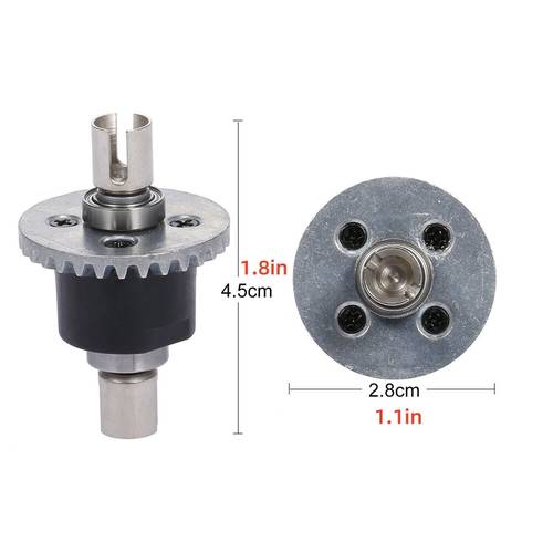 1pc 144001 compatible metal differential gear set high strength rc car upgrade parts 2 4ghz radio control accessories no battery required