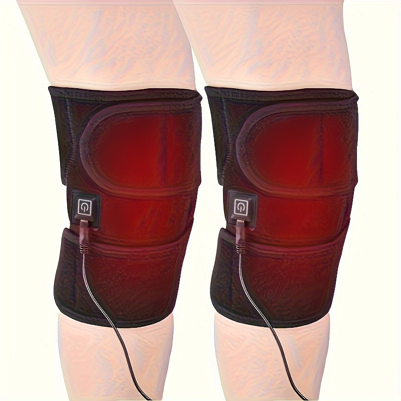 TEMU Multi-functional Knee Wrap: Easy Usb Charging And Adjustable Temperature For A Comfortable , Bringing And In Cold Weather, Settings